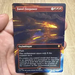 Fated Firepower (Borderless) #297 (NM) TLA Magic MTG - Image 1