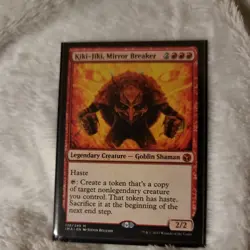 1x MTG Magic The Gathering TCG Iconic Masters Kiki Jiki Mirror Breaker - Image 1