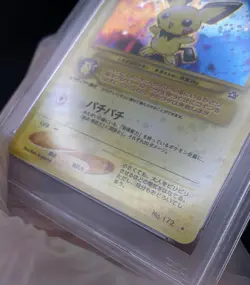 2000 POKEMON JPN NEO #172 PICHU HOLO RARE PSA 6 - Image 5