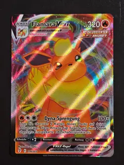 Pokemon TCG Deutsch Flamara VMAX EVS 018 | Near Mint - Image 1