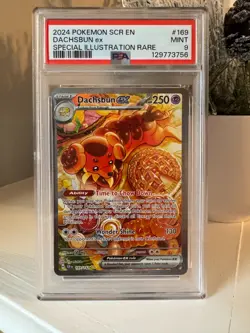 Dachsbun ex 169/142 Pokemon Stellar Crown PSA9 MINT - - Image 1