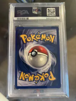 1999 Pokemon Ninetales Shadowless Base Set Holo 12/102 PSA 8 - Image 5