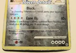 Snorlax LV 35 2007 Pokemon Diamond & Pearl #37 Reverse Holo Collectible Pokemon - Image 3