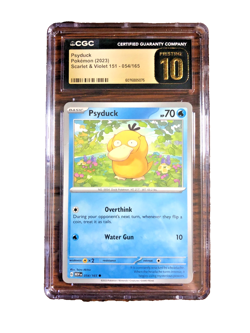 Psyduck Regular Common #054 - CGC PRISTINE 10 - MEW-EN English 151 - Pokemon TCG - Image 1
