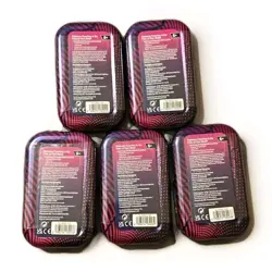 Pokemon - Mega Evolution - Complete Mini Tins Set x5. Brand New, Factory Sealed - Image 2