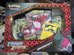 Pokemon TCG - Crown Zenith Regidrago V Box - New Factory Sealed - Image 1