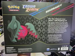 Pokemon TCG - Crown Zenith Regidrago V Box - New Factory Sealed - Image 2