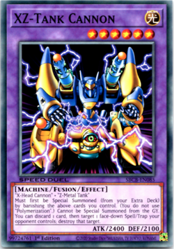 XZ-TANK CANNON SBCB-EN085 - Common - 1st Edition Yugioh - Image 1