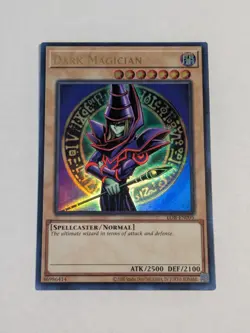 Yugioh Dark Magician LOB-EN005 Legend of Blue Eyes 25th Anniversary NM - Image 1