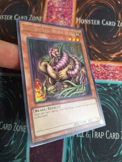 Yu-Gi-Oh! The Wicked Worm Beast KC01-EN031 Ultra Rare Limited Near Mint - Image 2
