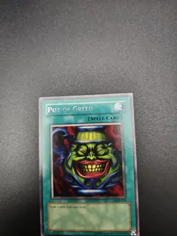 Pot of Greed LOB-119 the Legend of Blue Eyes White Dragon Unlimited Rare LP - Image 1