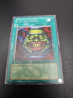 Pot of Greed LOB-119 the Legend of Blue Eyes White Dragon Unlimited Rare LP - Image 2