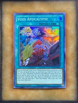 Yugioh Void Apocalypse ETCO-EN065 Super Rare 1st Ed NM - Image 1