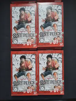 (4) One Piece Starter Decks ST-01 X4 Lot. Brand New Sealed Luffy English - Image 3