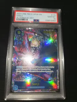 Sanji Alt Art OP06-119 One Piece TCG PSA 10 English - Image 2