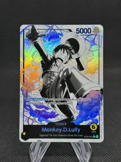 ONE PIECE Monkey.D.Luffy ST29-001 Alt Art Parallel Egghead English - Image 1
