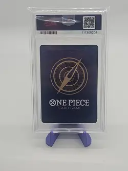 One Piece Portgas D Ace Alternative Art OP08-052 English PSA 10 - Image 2