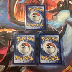 Pokemon Yamper 099/094 Phantasmal Flames Illustration Rare NM - Lot Of 3 Cards - Image 2
