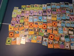 Huge Bundle Of Pokemon Cards With 80 Normals And 11 Rare Cards And A Lunala Gx. - Image 1