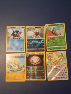 Huge Bundle Of Pokemon Cards With 80 Normals And 11 Rare Cards And A Lunala Gx. - Image 4