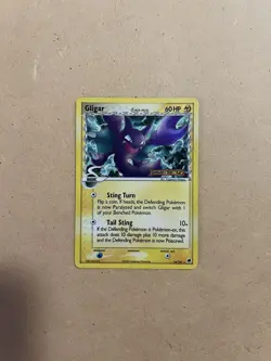 Gligar 16/101 Reverse Holo - EX Dragon Frontiers - Pokemon Trading Card Game- MN - Image 3