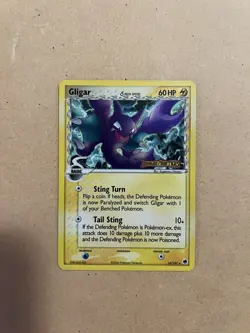 Gligar 16/101 Reverse Holo - EX Dragon Frontiers - Pokemon Trading Card Game- MN - Image 4