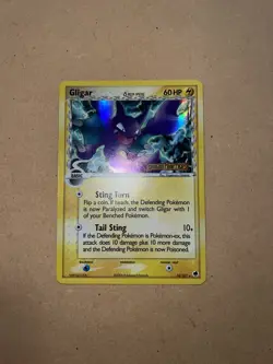 Gligar 16/101 Reverse Holo - EX Dragon Frontiers - Pokemon Trading Card Game- MN - Image 5