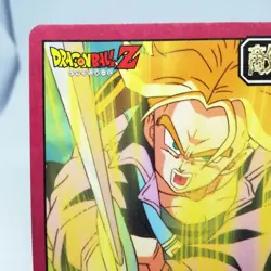 101 Trunks Dragon Ball Super Battle Card BANDAI JAPAN 1992～3 JUMP MAGAZINE - Image 2