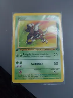 Pinsir 1st Edition Jungle 25/64 Non-Holo Pokemon Card WOTC 1999 Vintage TCG - Image 1