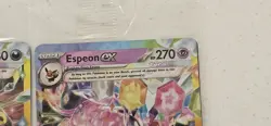 Umbreon & Espeon ex - 060/131 - Prismatic Stamped Promo - Pokemon Card - SEALED - Image 4