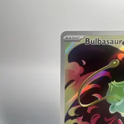 Pokemon TCG Mega Evolutions Stamped Promo Card Bulbasaur 133/132 not stamped - Image 2