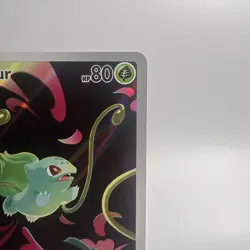 Pokemon TCG Mega Evolutions Stamped Promo Card Bulbasaur 133/132 not stamped - Image 3