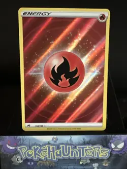 Pokemon Card Fire Energy 153/159 Crown Zenith Ultra Rare NM - Image 1