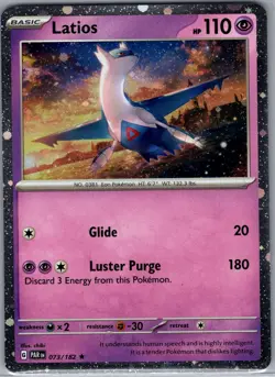 Latios - (Cosmos Holo) 073/182 Holo - Pokemon Card - NM - Image 1