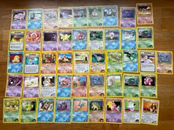 Pokemon WOTC Gym Challenge / Gym Hero Card Bundle - x46 - Image 1