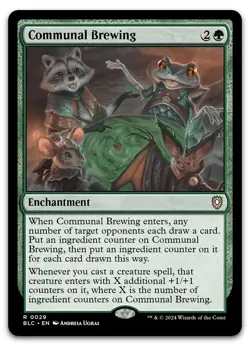 Communal Brewing #29 (NM) Bloomburrow BLC Magic MTG - Image 1