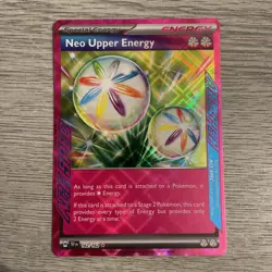 Neo Upper Energy 162/162 - Ace Spec Holo Ultra Rare Pokemon TCG - Near Mint - Image 1