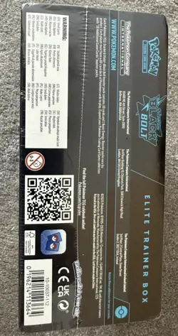 Pokemon TCG - Black Bolt - Elite Trainer Box ETB | Brand New & Sealed - Image 2
