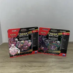 Pokemon Mega Battle Deck Set of 2 (1 of each) Gengar/Diancie ex English IN HAND - Image 2
