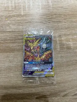 Pokemon Moltres Zapdos & Articuno GX SM210 | Stained Glass Promo | Sealed - Image 5