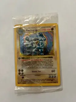 1999 Pokemon Machamp #8 Base Set 1st Edition Holo Shadowless - Image 1