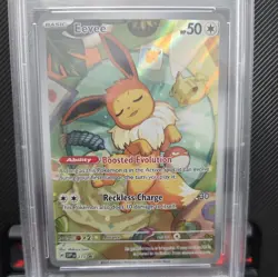 Pokemon Eevee TCG 173 Holo Promo Prismatic Evolutions, PSA 10 - Image 2
