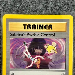 VTG Pokemon Gym Challenge Sabrina's Psychic Control 1st Ed 121/132 Uncommon NM - Image 3