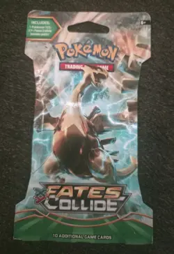 ✅ XY Fates Collide Sleeved Booster Pack New Factory Sealed Pokemon TCG Lugia - Image 1