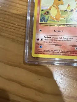 Pokemon Base Set Charmander 46/102 CGC Mint 9 - Image 5