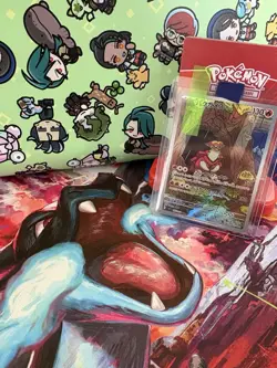 Pokemon Turtonator 105/102 Stellar Miracle Art Rare Holo Japanese NM - Image 1