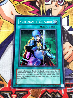 Nobleman of Crossout psv-034 Unltd Ed (HP) Super Rare Yu-Gi-Oh! - Image 1