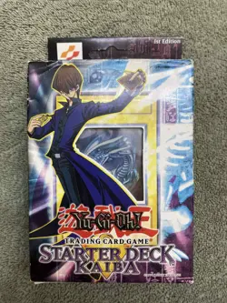 yugioh starter deck kaiba 1st edition 1996 English sealed - Image 1