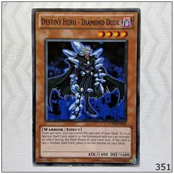 Destiny Hero - Diamond Dude - TU03-EN012 - Common Yugioh - Image 1