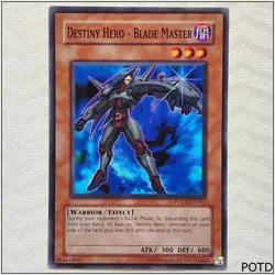 Destiny Hero - Blade Master - POTD-EN015 - Common Unlimited Yugioh - Image 1